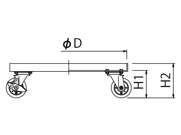 KMSD-N アングルタイプ寸法参考図