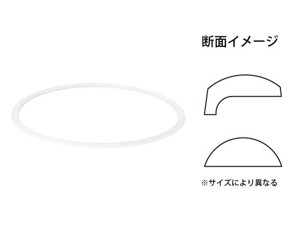 B型シリコンパッキン【PQB】