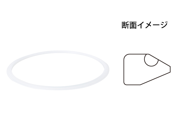 L型シリコンパッキン【PQL】