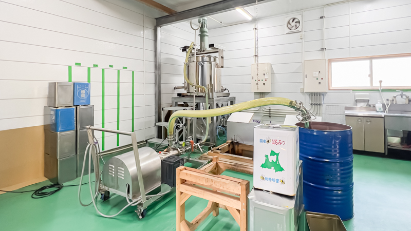 蜂蜜製造工程イメージ