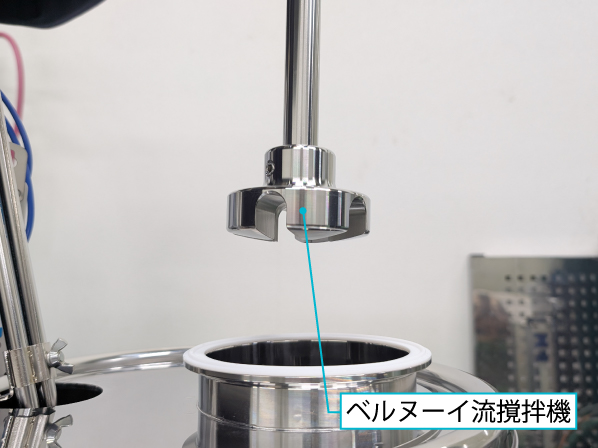 ベルヌーイ流撹拌機による液循環