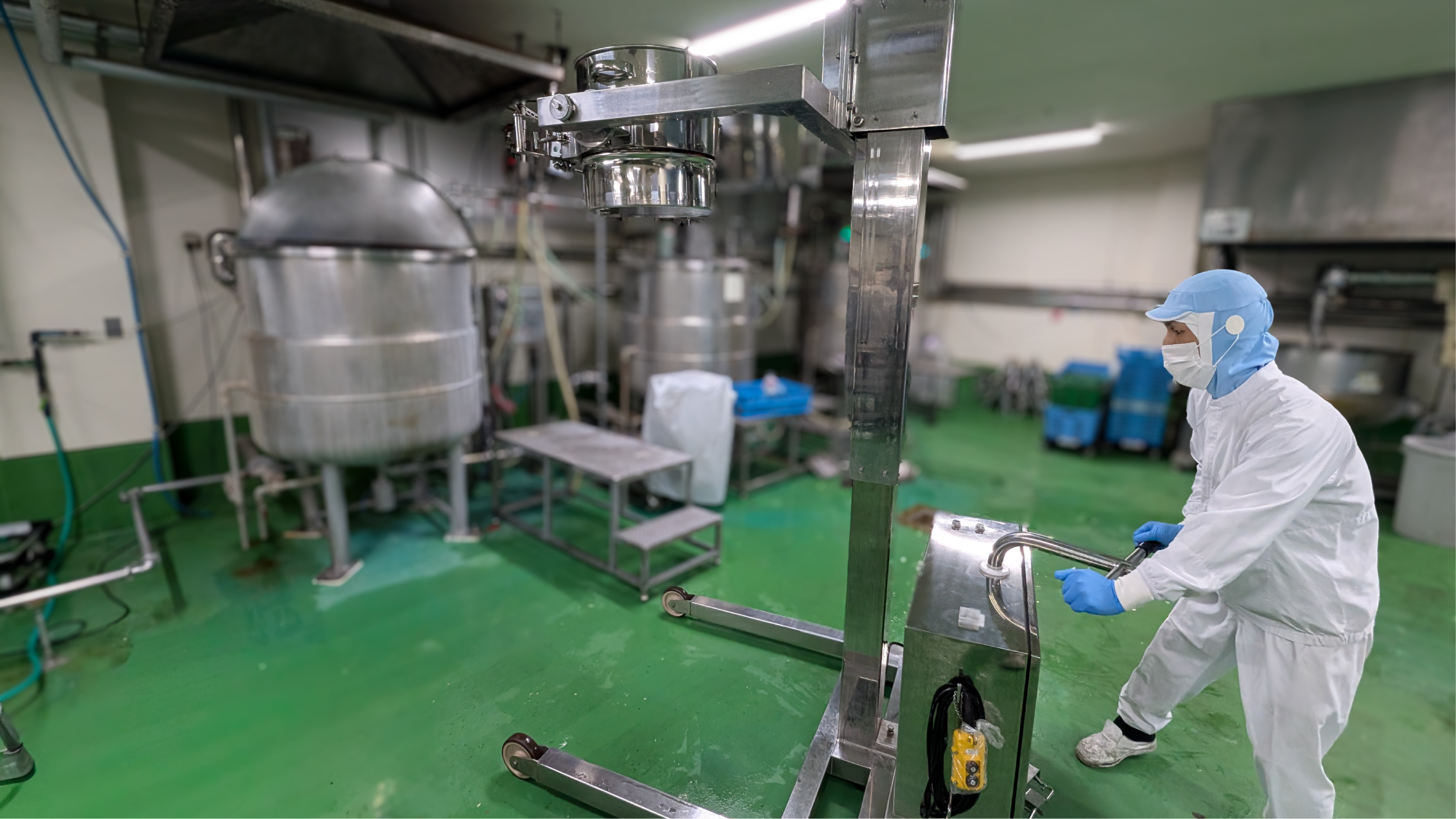 女性作業者も安心して作業