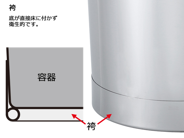 BA】ステンレスバケツ(注ぎ口付)(BA-10 : 容量 10L 5営業日 BA】ステンレスバケツ(注ぎ口付)(BA-10 : 容量 10L 5営業日
