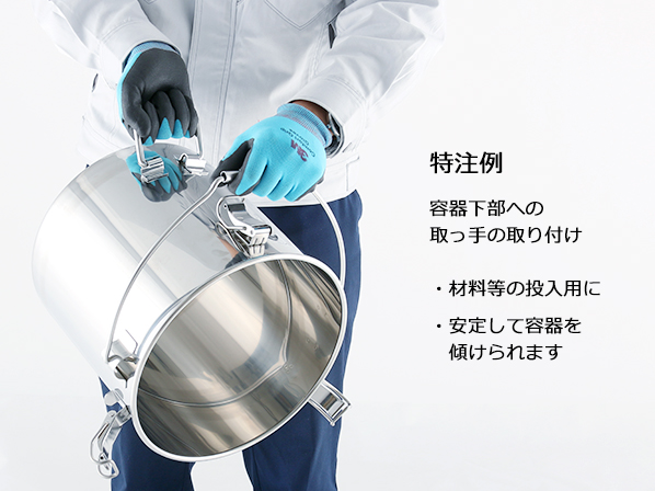 CTB-DGR】吊り下げ式緑色カラーパッキン付密閉容器(CTB-DGR-18 CTB-DGR】吊り下げ式緑色カラーパッキン付密閉容器(CTB-DGR-18