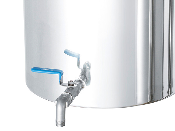 CTHV】ボールバルブ付密閉容器(CTHV-18 : 容量 4L 5営業日以内に CTHV】ボールバルブ付密閉容器(CTHV-18 : 容量 4L 5営業日以内に