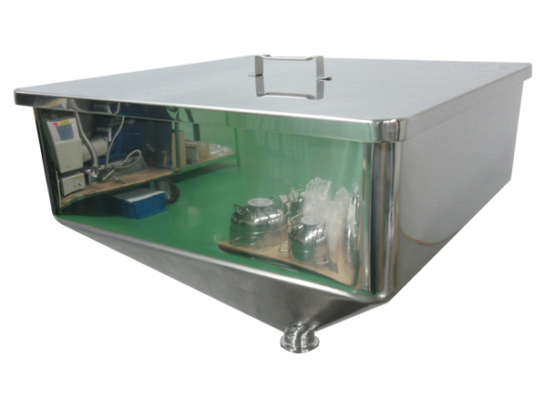 角丸ホッパーSRH-400&#215;400用蓋【採用事例】