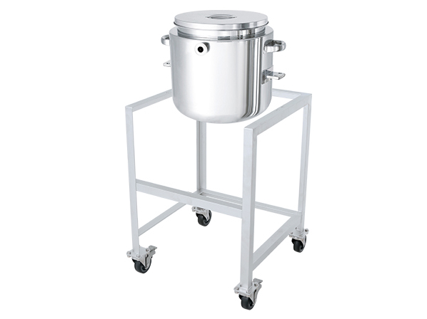 【DT-ST-J-ASC】鏡板型ジャケット汎用容器 架台付