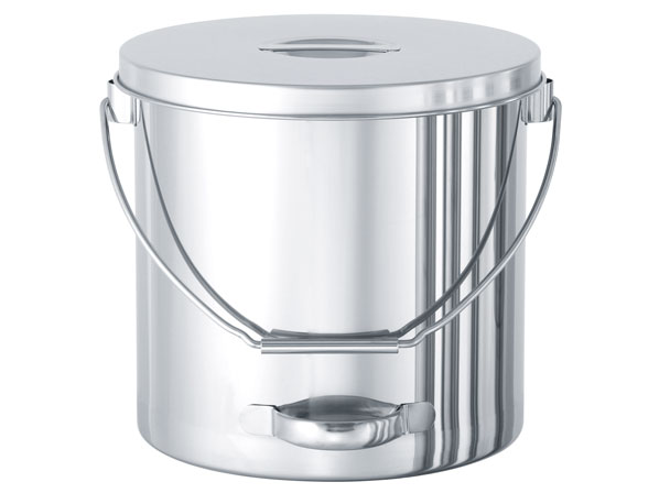 【新製品】下部に取っ手が付いた吊り下げ式ステンレス容器