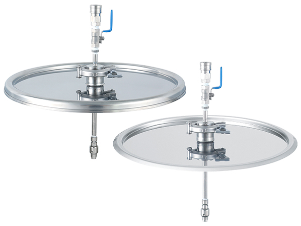 【新製品】容器の予洗いに！蓋付きの洗浄ノズル