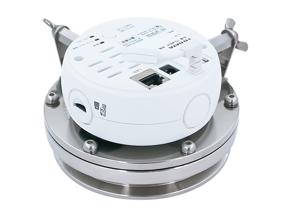 【新製品】遠隔で容器内部をモニタリングできる｜カメラ付のぞき窓