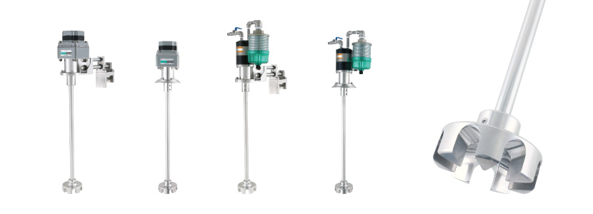 泡立ち抑制「ベルヌーイ流撹拌機」コストを抑えた新ラインナップ