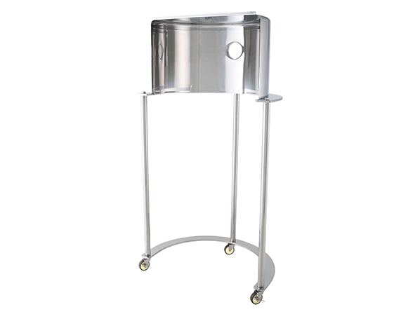 【新製品】粉体投入をサポート｜集塵フード 脚付