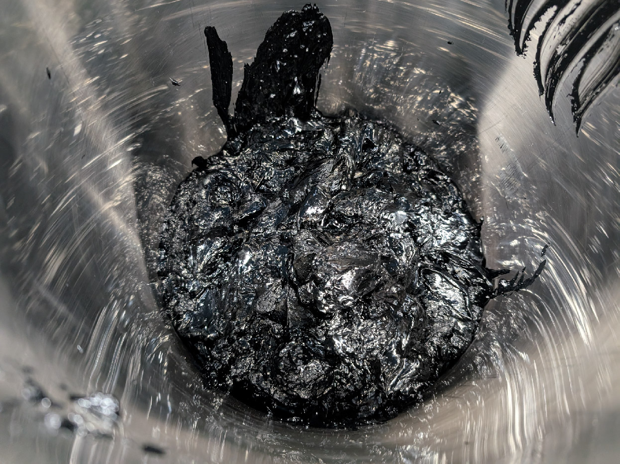 安定排出まで時間が必要