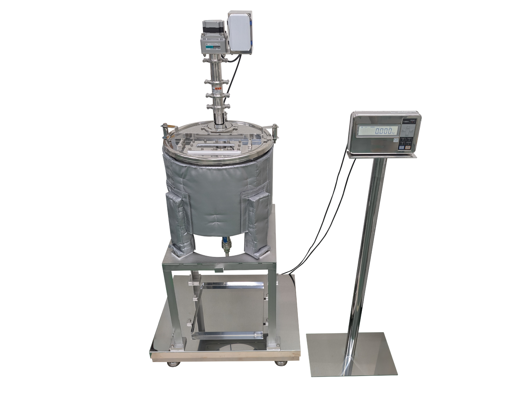 【採用事例】開発用50L台はかり計測タンクユニット