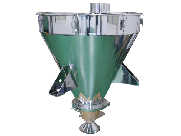 【採用事例】粉末ゲル化剤排出用ホッパータンク（エアレーションホッパー搭載）